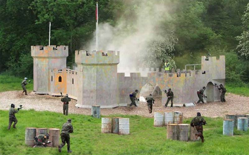 Unreal Paintball The Castle Arena